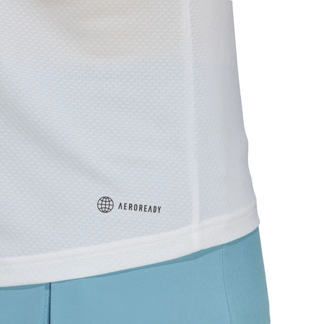 ADIDAS Club T-Shirt Damen - Weiß 8 ADIDAS Club T-Shirt Damen - Weiß – Bild 6