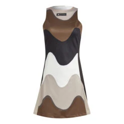 ADIDAS T Premium Dress Kleid Damen - Schwarz, Mehrfarbig