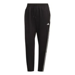 ADIDAS AEROREADY Made4Training Knit 3-Stripes Tapered Trainingshose Damen - Schwarz, Weiß