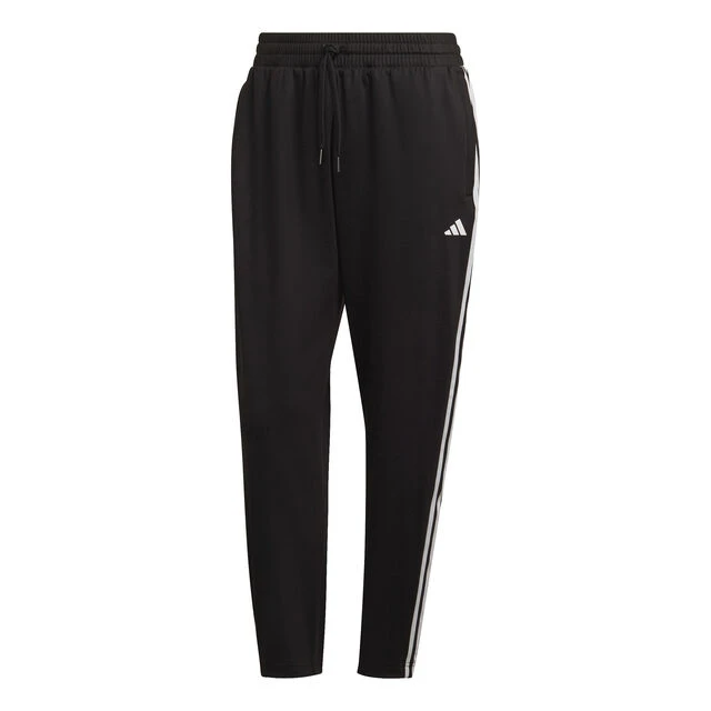 ADIDAS AEROREADY Made4Training Knit 3-Stripes Tapered Trainingshose Damen - Schwarz, Weiß 3 ADIDAS AEROREADY Made4Training Knit 3-Stripes Tapered Trainingshose Damen - Schwarz, Weiß
