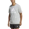 ADIDAS Essentials Single Jersey Big Logo T-Shirt Herren - Hellgrau, Weiß 2 ADIDAS Essentials Single Jersey Big Logo T-Shirt Herren - Hellgrau, Weiß -BIDI BADU Verkäufe 17896000 000