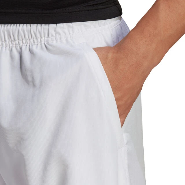 ADIDAS Club 7in Shorts Herren - Weiß 7 ADIDAS Club 7in Shorts Herren - Weiß – Bild 5
