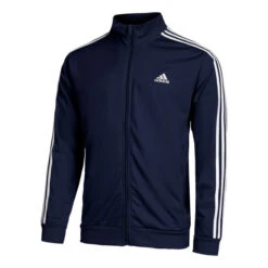 ADIDAS Sportswear Basic 3-Stripes Tricot Trainingsanzug Herren - Dunkelblau, Weiß -BIDI BADU Verkäufe 18011000 10
