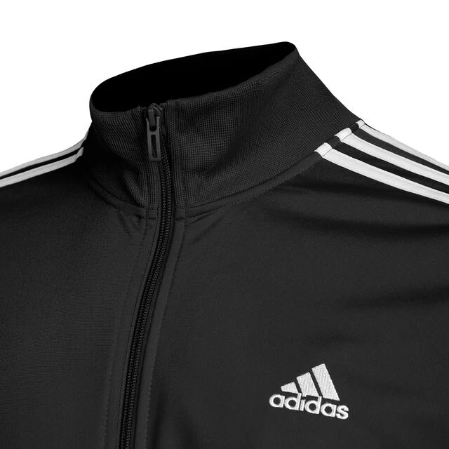 ADIDAS Sportswear Basic 3-Stripes Tricot Trainingsanzug Herren - Schwarz, Weiß 15 ADIDAS Sportswear Basic 3-Stripes Tricot Trainingsanzug Herren - Schwarz, Weiß – Bild 13