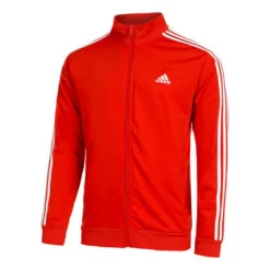 ADIDAS Sportswear Basic 3-Stripes Tricot Trainingsanzug Herren - Orange, Weiß -BIDI BADU Verkäufe 18018000 10