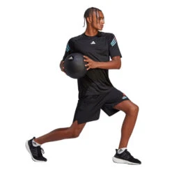 ADIDAS Train Icons 3-Stripes Training 9in Shorts Herren - Schwarz, Orange -BIDI BADU Verkäufe 18019000 15