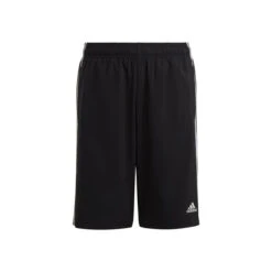 ADIDAS 3-Stripes Woven Shorts Jungen - Schwarz, Weiß