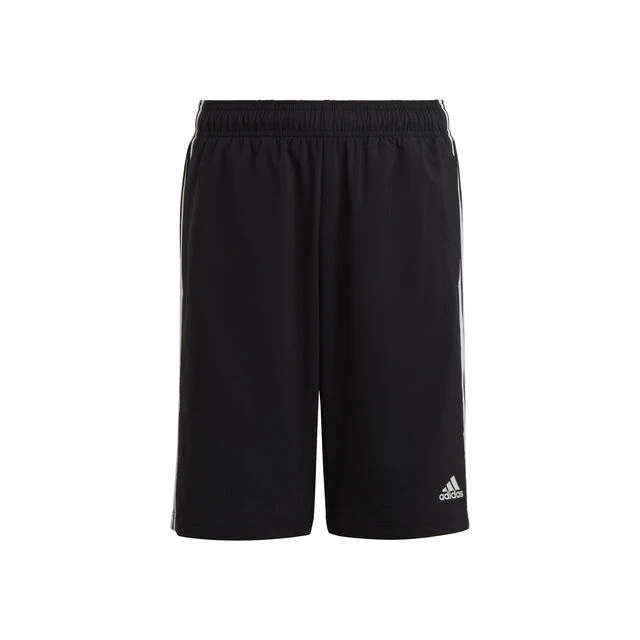 ADIDAS 3-Stripes Woven Shorts Jungen - Schwarz, Weiß 3 ADIDAS 3-Stripes Woven Shorts Jungen - Schwarz, Weiß