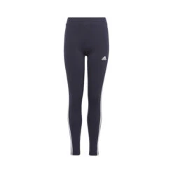 ADIDAS 3-Stripes Cotton Tight Mädchen - Dunkelblau, Weiß