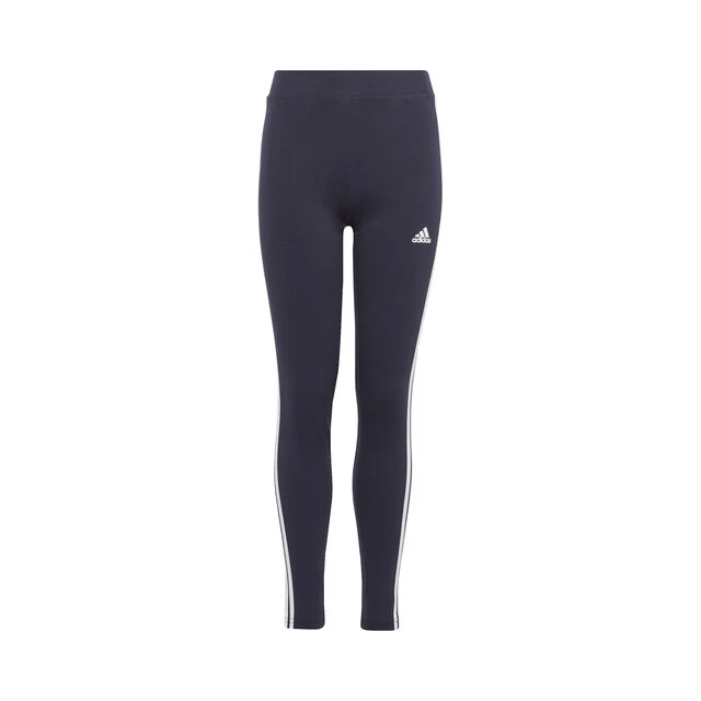 ADIDAS 3-Stripes Cotton Tight Mädchen - Dunkelblau, Weiß 3 ADIDAS 3-Stripes Cotton Tight Mädchen - Dunkelblau, Weiß