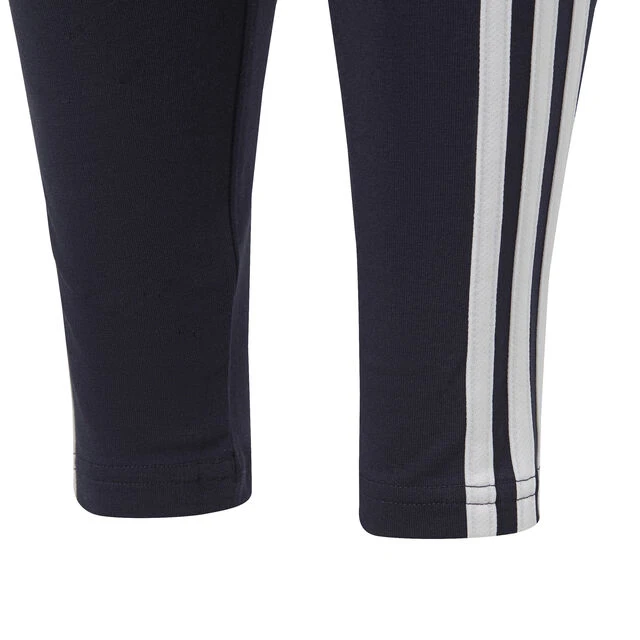 ADIDAS 3-Stripes Cotton Tight Mädchen - Dunkelblau, Weiß 7 ADIDAS 3-Stripes Cotton Tight Mädchen - Dunkelblau, Weiß – Bild 5