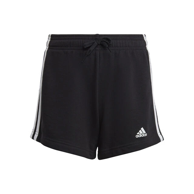 ADIDAS 3-Stripes Shorts Mädchen - Schwarz, Weiß 3 ADIDAS 3-Stripes Shorts Mädchen - Schwarz, Weiß