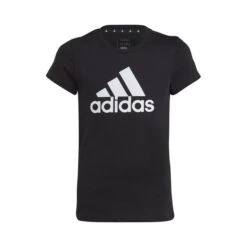 ADIDAS Essentials Big Logo T-Shirt Mädchen - Schwarz, Weiß