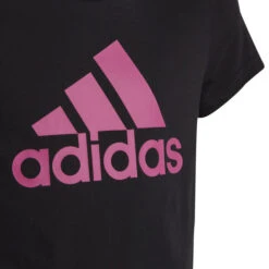 ADIDAS Essentials Big Logo T-Shirt Mädchen - Schwarz, Pink -BIDI BADU Verkäufe 18123000 10