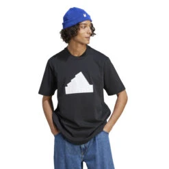 ADIDAS Future Icon Badge Of Sport T-Shirt Herren - Schwarz, Weiß -BIDI BADU Verkäufe 18363000 13