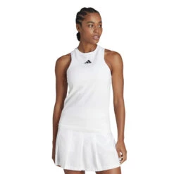 ADIDAS Pro Y-Tank Tank-Top Damen - Weiß