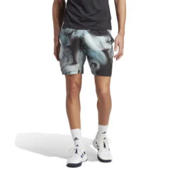 ADIDAS Printed Pro Shorts Herren - Schwarz, Mehrfarbig -BIDI BADU Verkäufe 18456000 16