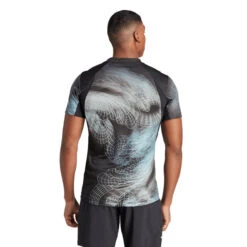ADIDAS Printed Pro T-Shirt Herren - Schwarz, Mehrfarbig -BIDI BADU Verkäufe 18467000 14