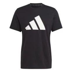 ADIDAS Training Essential Feel Ready Logo T-Shirt Herren - Schwarz, Weiß