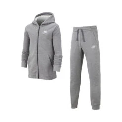 Nike Sportswear Trainingsanzug Jungen - Grau, Weiß