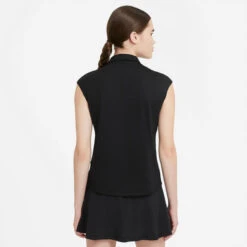 Nike Court Victory Polo Damen - Schwarz -BIDI BADU Verkäufe 51767000 12