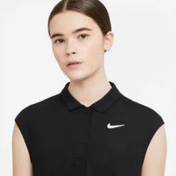Nike Court Victory Polo Damen - Schwarz -BIDI BADU Verkäufe 51767000 15
