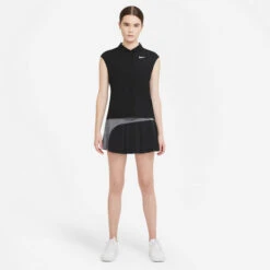 Nike Court Victory Polo Damen - Schwarz -BIDI BADU Verkäufe 51767000 16