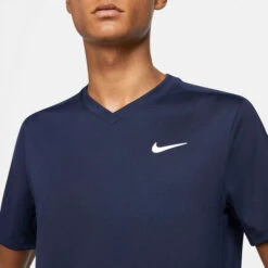 Nike Dri-Fit Victory T-Shirt Herren - Dunkelblau 10 Nike Dri-Fit Victory T-Shirt Herren - Dunkelblau -BIDI BADU Verkäufe 52034000 15