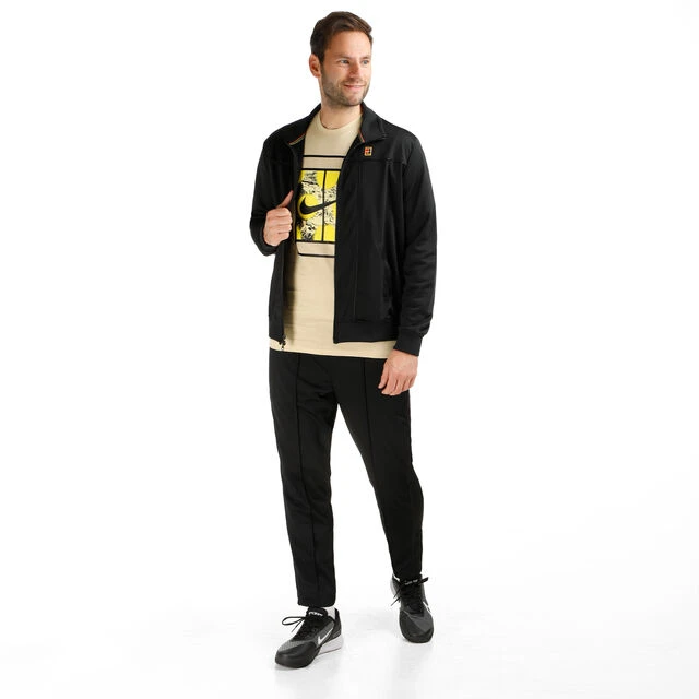 Nike Heritage Suit Trainingshose Herren - Schwarz 5 Nike Heritage Suit Trainingshose Herren - Schwarz – Bild 3