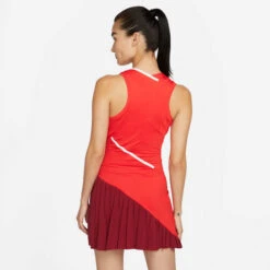 Nike Court Dri-Fit Kleid Damen - Orange, Rot -BIDI BADU Verkäufe 55113000 12