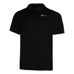 Nike Dri-Fit Solid Polo Herren - Schwarz