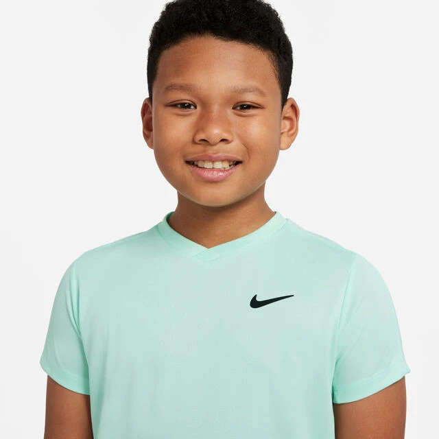 Nike Court Dri-Fit Victory T-Shirt Jungen - Blau, Schwarz 7 Nike Court Dri-Fit Victory T-Shirt Jungen - Blau, Schwarz – Bild 5