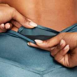 Nike Dri-Fit One MV Shine Mid-Rise Tight Damen - Grau -BIDI BADU Verkäufe 55870000 18