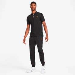 Nike Court Dri Fit Heritage Trainingshose Herren - Schwarz 18 Nike Court Dri Fit Heritage Trainingshose Herren - Schwarz -BIDI BADU Verkäufe 56281000 15