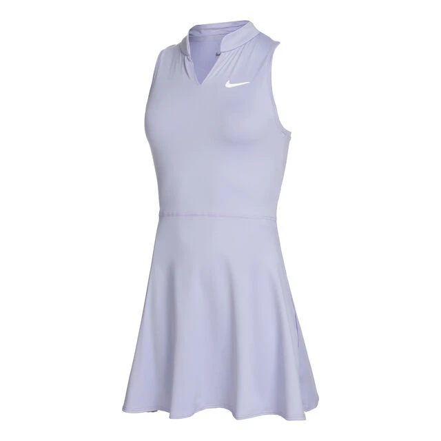 Nike Court Victory Dri-Fit Flouncy Kleid Damen - Flieder 3 Nike Court Victory Dri-Fit Flouncy Kleid Damen - Flieder