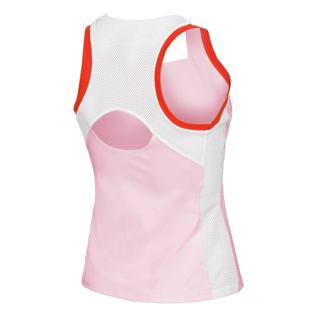 Nike Court Dri-Fit Slam Tank-Top Damen - Rosa, Weiß 4 Nike Court Dri-Fit Slam Tank-Top Damen - Rosa, Weiß – Bild 2