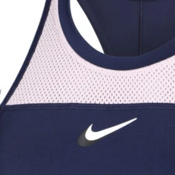 Nike Court Dri-Fit Slam Kleid Damen - Dunkelblau, Rosa -BIDI BADU Verkäufe 56397000 11