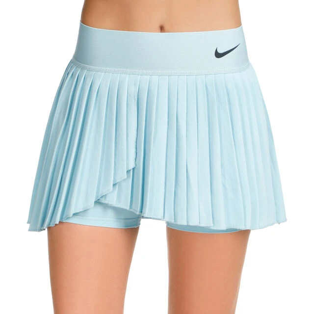 Nike Dri-Fit Court Pleated Rock Damen - Hellblau 7 Nike Dri-Fit Court Pleated Rock Damen - Hellblau – Bild 5