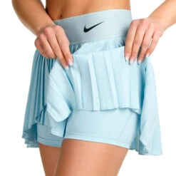 Nike Dri-Fit Court Pleated Rock Damen - Hellblau 16 Nike Dri-Fit Court Pleated Rock Damen - Hellblau -BIDI BADU Verkäufe 56618000 0 6