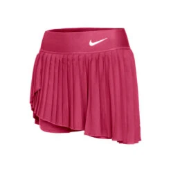 Nike Dri-Fit Court Pleated Rock Damen - Berry
