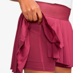 Nike Dri-Fit Court Pleated Rock Damen - Berry -BIDI BADU Verkäufe 56619000 17