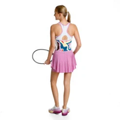 Nike Dri-Fit Court Slam Rock Damen - Rosa -BIDI BADU Verkäufe 56623000 0 4