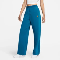 Nike Dri-Fit Court Heritage Trainingshose Damen - Petrol -BIDI BADU Verkäufe 56631000 13