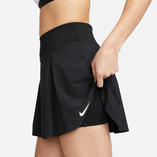 Nike Dri-Fit Club Short Rock Damen - Schwarz 9 Nike Dri-Fit Club Short Rock Damen - Schwarz – Bild 7