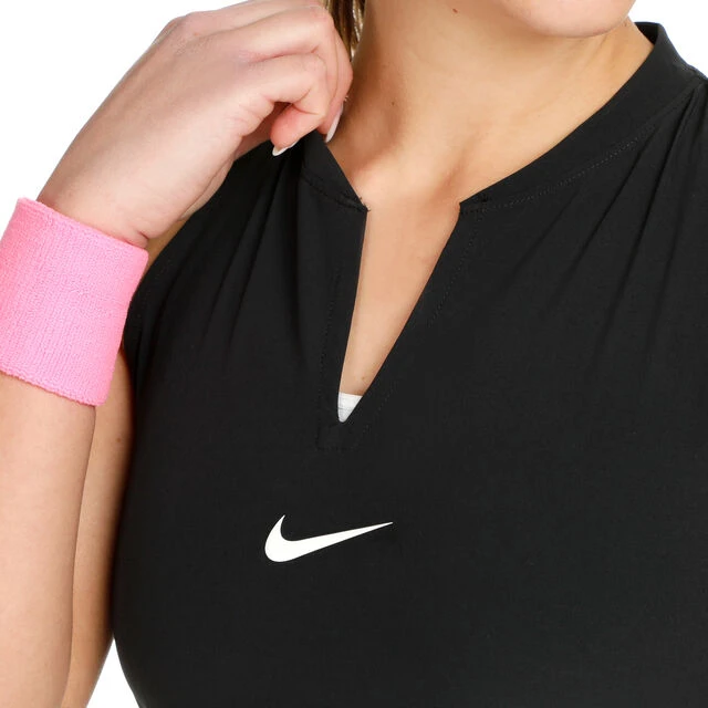 Nike Dri-Fit Club Kleid Damen - Schwarz 7 Nike Dri-Fit Club Kleid Damen - Schwarz – Bild 5