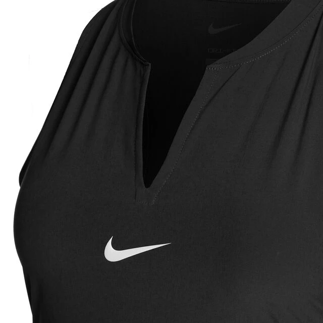 Nike Dri-Fit Club Kleid Damen - Schwarz 10 Nike Dri-Fit Club Kleid Damen - Schwarz – Bild 8