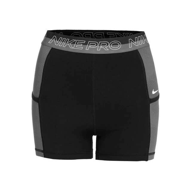 Nike Dri-Fit Performance 3in Ballshort Damen - Schwarz, Grau 3 Nike Dri-Fit Performance 3in Ballshort Damen - Schwarz, Grau