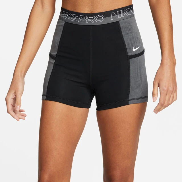 Nike Dri-Fit Performance 3in Ballshort Damen - Schwarz, Grau 7 Nike Dri-Fit Performance 3in Ballshort Damen - Schwarz, Grau – Bild 5