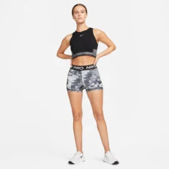 Nike Dri-Fit Performance Cropped Tank-Top Damen - Schwarz, Grau 18 Nike Dri-Fit Performance Cropped Tank-Top Damen - Schwarz, Grau -BIDI BADU Verkäufe 56703000 15