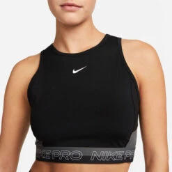 Nike Dri-Fit Performance Cropped Tank-Top Damen - Schwarz, Grau 19 Nike Dri-Fit Performance Cropped Tank-Top Damen - Schwarz, Grau -BIDI BADU Verkäufe 56703000 16